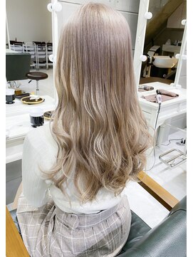 デイズ(days) ★小顔厚めバングイメチェンデジタルパーマアッシュベージュ