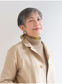 【えがお美容室】50代60代の方に◎骨格似合わせショート