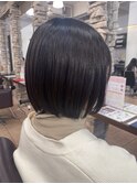 前下がりボブ