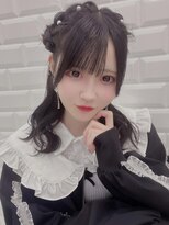 流行りの片耳ひつじヘア×アイドル前髪＊まゆ