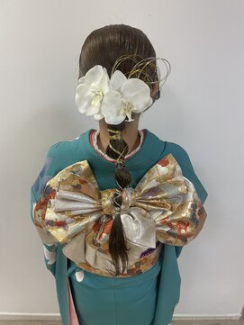 ケンジ 平塚ラスカ店(KENJE) 着物アレンジ/タイトアレンジ/成人式ヘア/袴ヘア