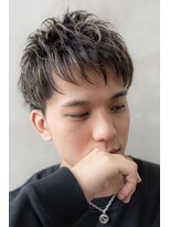 オースティン 調布アミックス(AUSTIN)&nbsp;ツイストパーマ七三オールバックマッシュウルフスリークショート