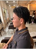【soy-kufu】MEN'S HAIRアッシュブラックカルマパーマ