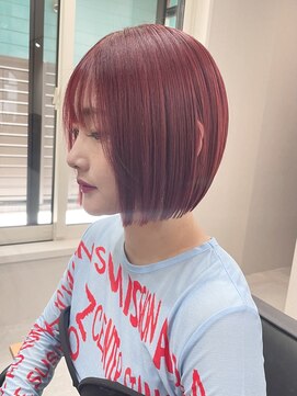 ノウル 中野(NoWL) 【 NoWL 】cherry red × bob