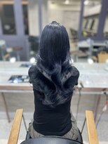 エル ヘアサロン なんば店(eL)&nbsp;【韓国風ヘア】ブルーブラック