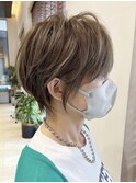 ふんわりショートカット