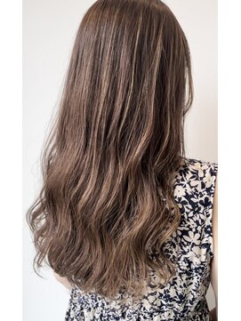 アルファ(Hair Salon alpha) 【大人可愛い×柔らかさ】ハイライト×シアーベージュ