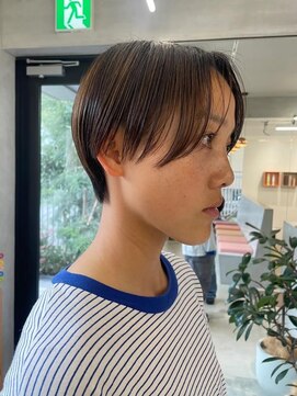 ナル(nalu.) ショートヘア/毛流れバング/