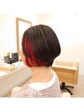 シルビジュー(Cills Bijou) ☆大人女性美髪前下りラウンドグラデーションボブ☆