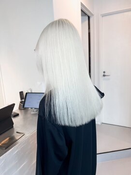 ミーム 原宿 表参道(meme) ダブルカラーハイトーンカラーケアブリーチインナーカラー#原宿