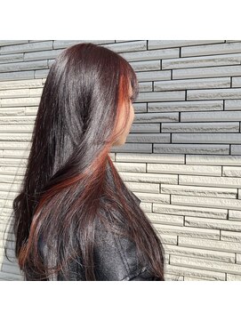 アッシュ 武蔵境店(Ash) 巻いても可愛いインナーカラー