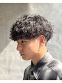 ササ 京都河原町店(33 SASA) 前下がりマッシュ×波巻パーマ僕の1番人気スタイルです！