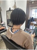 マッシュショートおしゃれ女子ウルフヘア外ハネボブレイヤーボブ