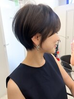 ゴカン バイ ジル ブラン 名古屋(Gokan by JIL BLAN) ハイライトバレイヤージュダブルカラーショートカット30代40代