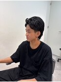 メンズカット メンズスタイル バングアップ AKARI