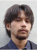 渋谷ツイストスパイラルパーマゆるめツイスパメンズビジネスヘア