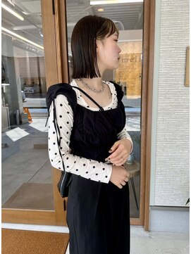 メリア(melia) 切りっぱなしボブ