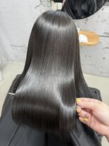 エン(en)&nbsp;髪質改善カラーメテオカラー暗髪