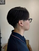 ヘアーワークス ボナ(HAIR WORKS bona.)&nbsp;知的な雰囲気◎大人ツーブロック×マッシュ/黒髪/ビジネス
