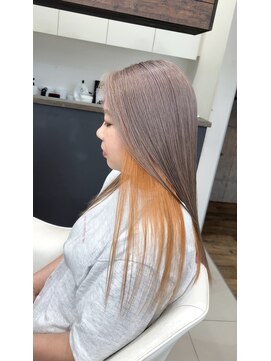 ヴァイラル(VIRAL) ミルクティー × オレンジ