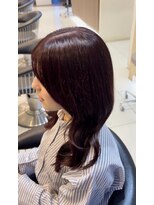 ヘアアンドメイク シークネクスト(HAIR&MAKE SeeK NEXT)&nbsp;カシスカラー