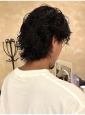 メンズパーマ ガイルヘア ツイストシャドーパーマ メンズヘア