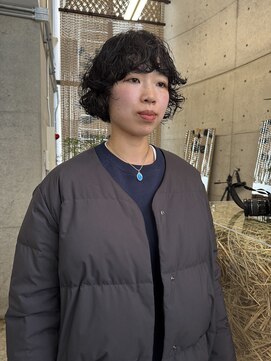 yosuke ニュアンス前髪ボブパーマ