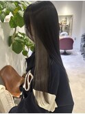 【marfe】顔周りインナーカラー_グレージュ_透明感カラー
