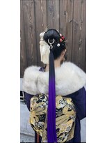 セットサロン カリーナ(carina)&nbsp;振袖ヘアアレンジ