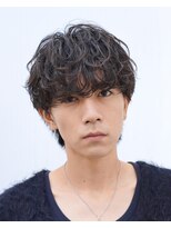 フィフス 原宿(fifth) 緩めパーマシャドウパーマツイストスパイラルパーマ大人男子ヘア