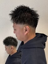 ウルマ(ULUMA) ツイストパーマ/短髪パーマ/波巻きツイストスパイラル/伊丹