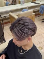 ウィルゴ 原宿(VIRGO)&nbsp;メンズバレイヤージュシルバーグレージュピンクバレイヤージュ