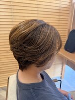 ハイレート 坂戸店(Hairate)&nbsp;朝のスタイリング簡単！丸みショートボブ
