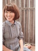 シースルーボブ