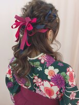 ヘアメイク マリア 福岡天神西通り(hair make MARIA)&nbsp;卒業式・袴ヘア◇MARINO1
