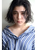 ミラバイグリーン(Mira by green)&nbsp;dark gray×springy perm 07