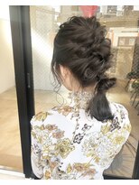 フィゼル 福島店(fizelle)&nbsp;ゆるっとアレンジ＊池本弥桜