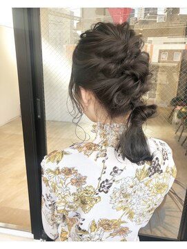 フィゼル 福島店(fizelle) ゆるっとアレンジ*池本弥桜