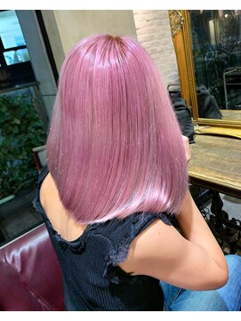 サロンドミルク 溝の口店(salon de MiLK) 透明感抜群のピンクベージュ!