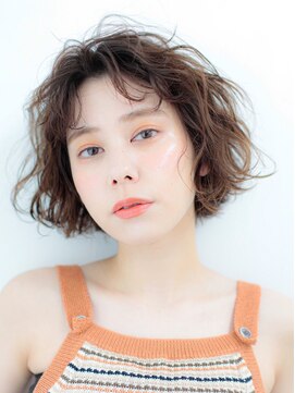 ネオリーブ クーロ(Neolive curro) くせ毛さんにおすすめ！くせを生かしたショートパーマ☆