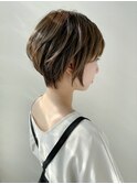 【felice MICHI島田和也】立体感丸みショートボブ