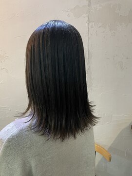 バトヘアー 渋谷本店(bat hair) カーキグレージュ