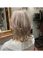 ヘアーメイク ジェルム(HAIR MAKE germe) ホワイトミルクティーベージュ！ハイトーンカラーが得意です◎