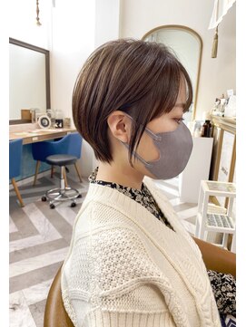 ロンドアベニール 北千住(Lond avenir) 柔らかマッシュショート　西田大樹