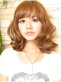 ナチュラルミディアムパーマ