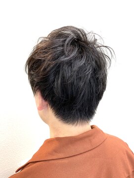 ステア ケース(stair case) メンズ ツーブロック ソフトスパイラルパーマ ニュアンスパーマ