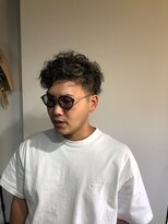 デジマヘアーマーケット(Dejima Hair Market)&nbsp;マッシュスペイン巻きパーマ