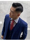 ビジネスマンフェード 日本橋スーツ男子
