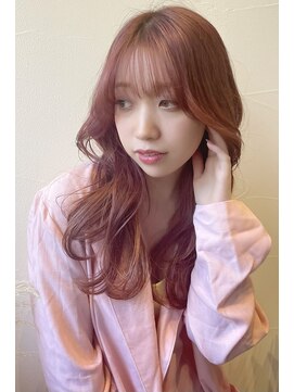 リンキー(LINKIE) ワンホンヘア×ピンクブラウン