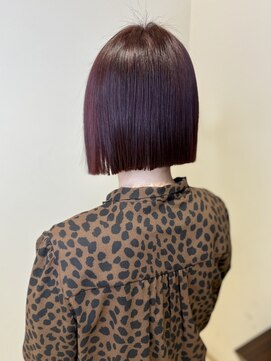 タヤ 東急百貨店吉祥寺店(TAYA) 切りっぱなしボブ/ワンレン/ブリーチなしカラー